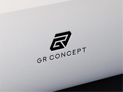 GR concept app branding design icon illustration logo typography ui ux vector