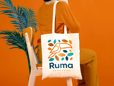 Ruma Brand animal bag brand design handcraft handmade identity logo logo design totebag