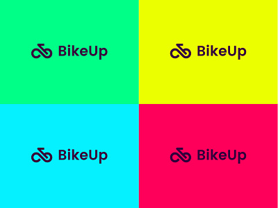 Exploring Colour Options for Bike Up bike branding color colour design digtial impact glasgow graphic logo start up