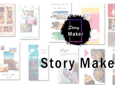 Story Maker, Story Editor, Story Template & Art logo