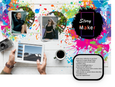 Story Maker, Story Editor, Story Template & Art