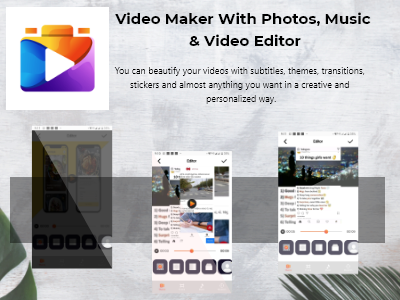 Video Maker With Photos, Music & Video Editor