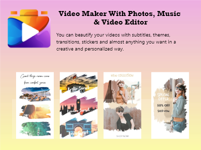 Video Maker With Photos, Music & Video Editor