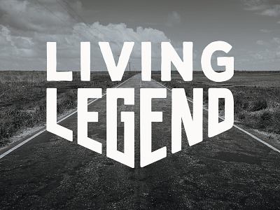 Living Legend design hand drawn hand made hand type lettering letters organic type type type design typography