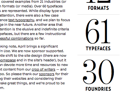 100 Days of Fonts In Use