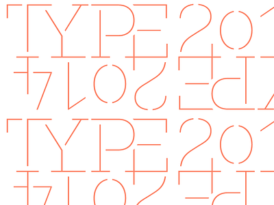 Typefaces of 2014 logo background