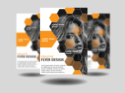 CREATIVE FLYER DESIGN branding design graphic design illustration
