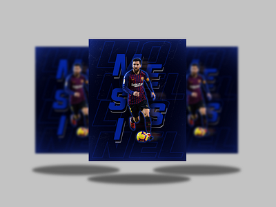 Football Poster - Messi