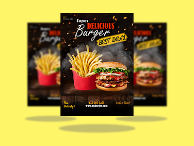 Fast Food Restaurant Flyer