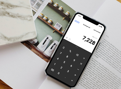Calculator UI Design design icon illustration typography ux