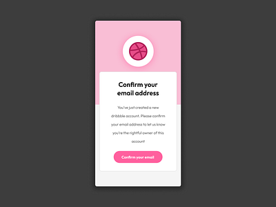 Confirmation branding card confirmation design email joise logo typography ui ux
