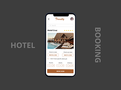 Hotel Booking branding card design hotel booking icon illustration joise logo typography ui ux