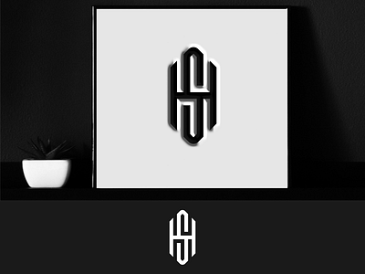 SH SIMPLE LOGO DESIGEN INSPIRATION