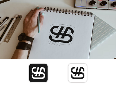 SHR SIMPLE LOGO DESIGEN INSPIRATION app awesome brahamb logo branding design icon identity illustration logo minalist shr simple typography ui ux vector