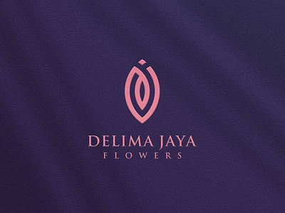 DJ LOGO DESIGEN INSPIRATION,Delima Jaya Flowers app awesome brahamb logo branding delima jaya design djlogo icon identity illustration logo simple typography ui ux vector