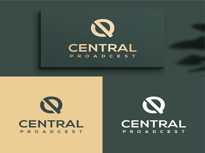 CENTRAL PROADCEST LOGO DESIGEN INSPIRATION