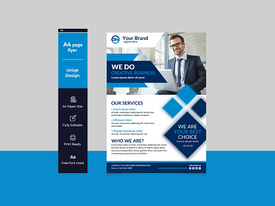 Creative Corporate Business Flyer Design