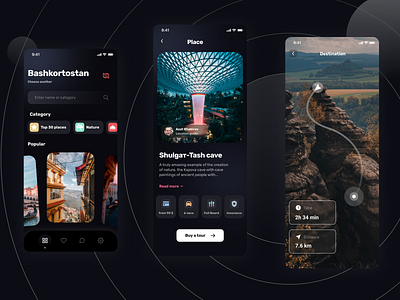 Travel App Design