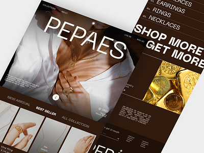 PEPAES - Jewelry Landing Page