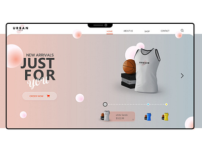 E-commerce ui design