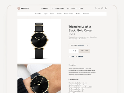 Jewelry Store Design — 02 clean e commerce e shop ecommerce fashion jewelry layout luxury minimal minimalist modern shop store ui ux web web design webdesign website