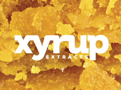 Xyrup branding design logo wordmark