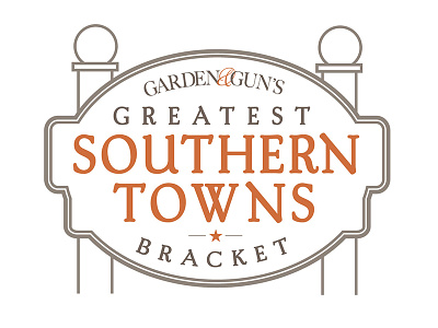 Greatest Southern Towns bracket gardengun southerntowns