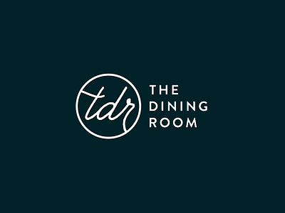 The Dining Room 2 cursive dining logo nyc