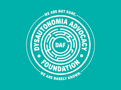 Dysautonomia Advocacy Foundation Logo charity daf dysautonomia foundation logo maze