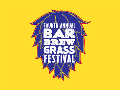 Bar Brew Grass Festival 2019 charleston design icon illustration logo vintage
