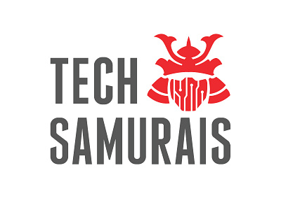Tech Samurais Logo design digital identity logo rebrand tech web