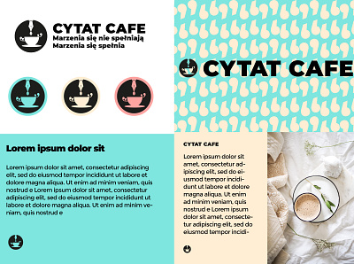 Rebrand of the Logo and Brand Identity for the Coffee Shop brand identity branding graphic design logo logo design logo redesign pattern