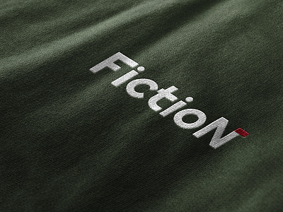 Fiction Clothing Brand Minimal Logo Design brand identity branding clothing brand logo creative fashion graphic design logo logo agency logo inspiration minimalist logo modern logo wordmark