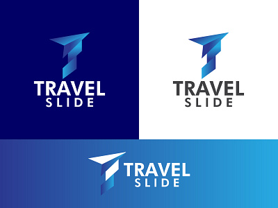 Modern T Logo Design | Travel Agency Logo