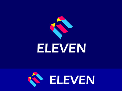 Modern Letter E 11 Logo Design