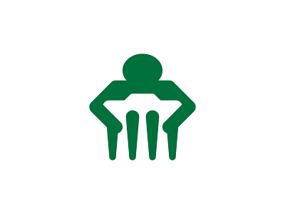 Waste and Recycling Workers Logo Concept