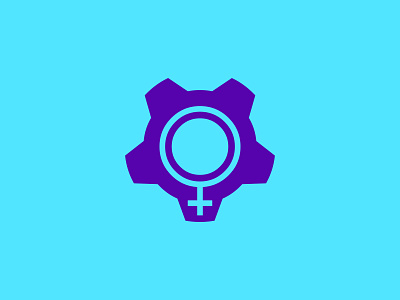 Women in Engineering logo concept