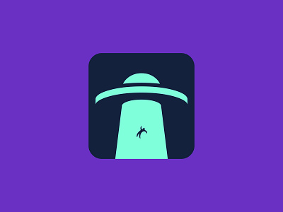 UFO logo concept