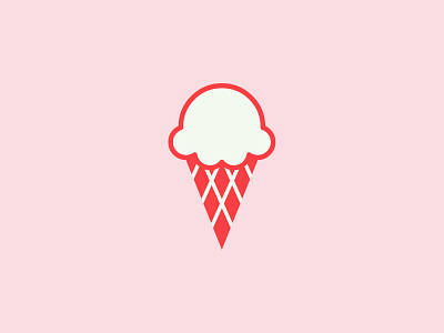 Vanilla Ice Cream logo concept