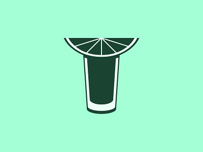 Tequila logo concept drinks green lime logo logoconcept logoconceptday shot tequila tequiladay tequilashot