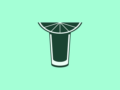 Tequila logo concept drinks green lime logo logoconcept logoconceptday shot tequila tequiladay tequilashot