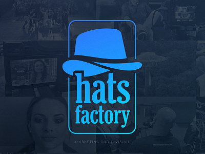 Logo Hats Factory 2020 brand branding curitiba design everson id illustration ilustration logo mayer