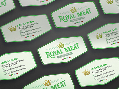 Cartões Royal Meat brand branding curitiba design everson id illustration ilustration logo mayer