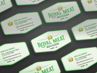 Cartões Royal Meat