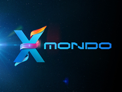 Logo Xmondo brand branding curitiba design everson graphic design ilustration logo mayer