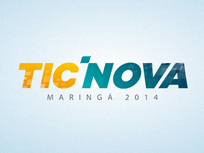 Redesign Logo Tic Nova Maringá 2014 everson logo maringa mark mayer nova redesign symbol tic