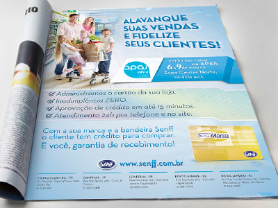 My first Add in Magazine | Everson Mayer add advertising anúncio card credit everson magazine mayer revista