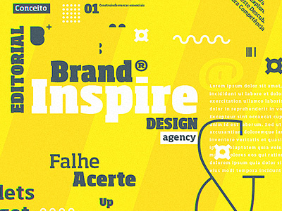 Brand ID for agency ad agency brand brazil curitiba design everson id mayer yellow