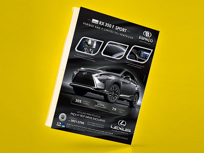 Lexus Dealer add for magazine 3 add brasil brazil car curitiba design everson lexus magazine mayer parana