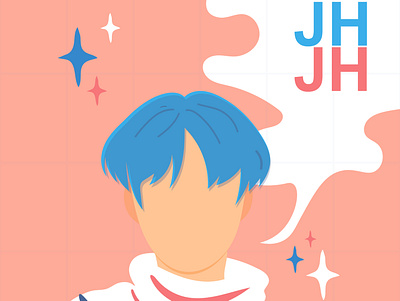 JH BTS design graphic design illustration